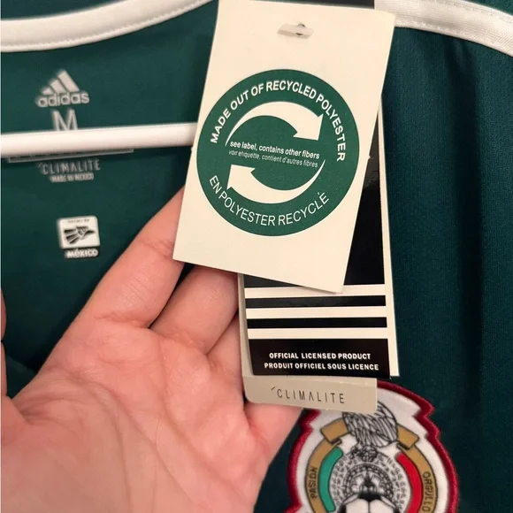 Adidas Women's Dark Green Mexico National Team Soccer Jersey - NWT - Picture 3 of 6